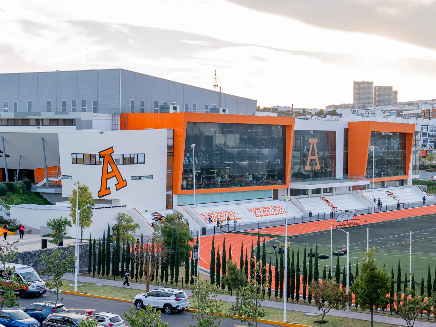 Instalaciones deportivas del campus Anáhuac Querétaro